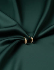 Women Gold Plated Small Hoops