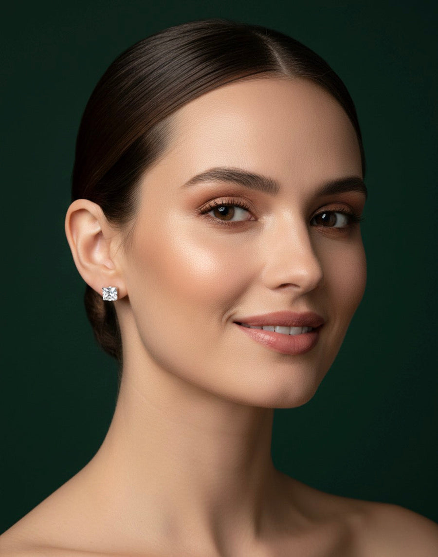 Artificial Diamond Mini Studs