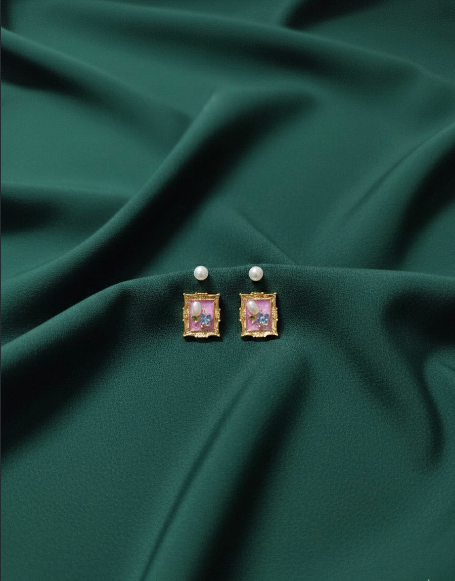 Trendy Pack of 2 Lightweight Mini Studs