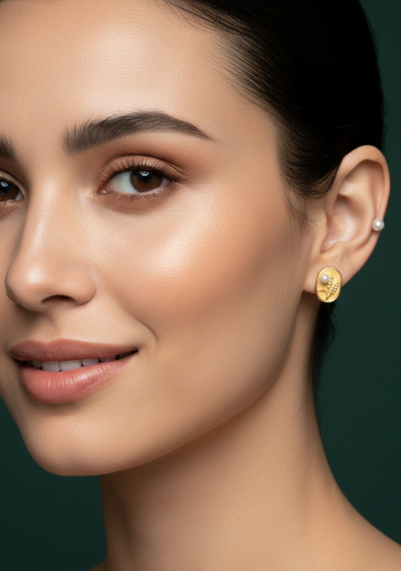 Trendy Pack of 2 Lightweight Mini Studs