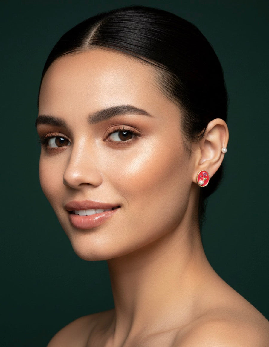 Trendy Pack of 2 Lightweight Mini Studs