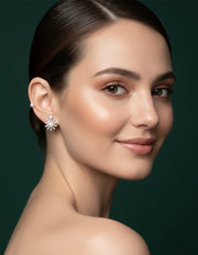 Silver Plated Pack of 2 Lightweight Studs