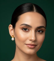 Beautiful Pearl Drop Earring
