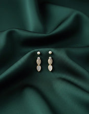 Off White Pack of 2 Lightweight Mini Studs