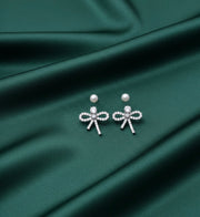 Pearl & Bow Mini Studs combo