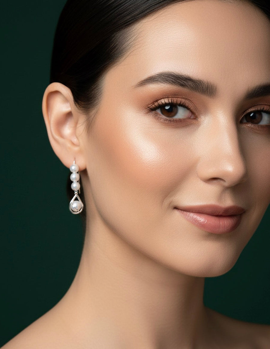 Fancy Pearls Earrings