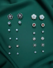 Multiple Design Combo Pack Of 12 Mini Studs