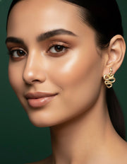 Women Serpenti Shaped Earing