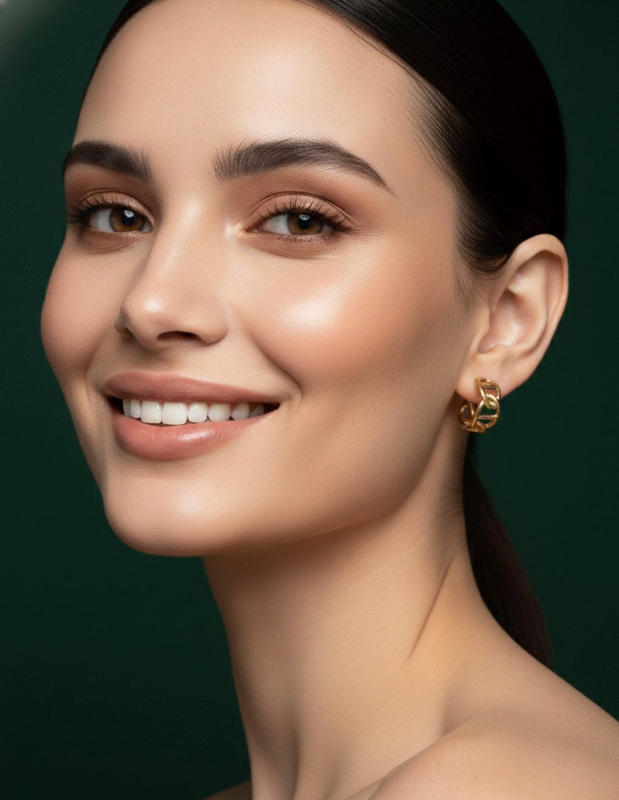 Women Gold Trendy Earing