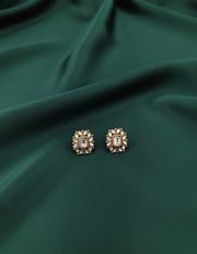 Women Gold Stone Studed Earing
