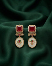 Gold Plated Treditional Fancy Earrings