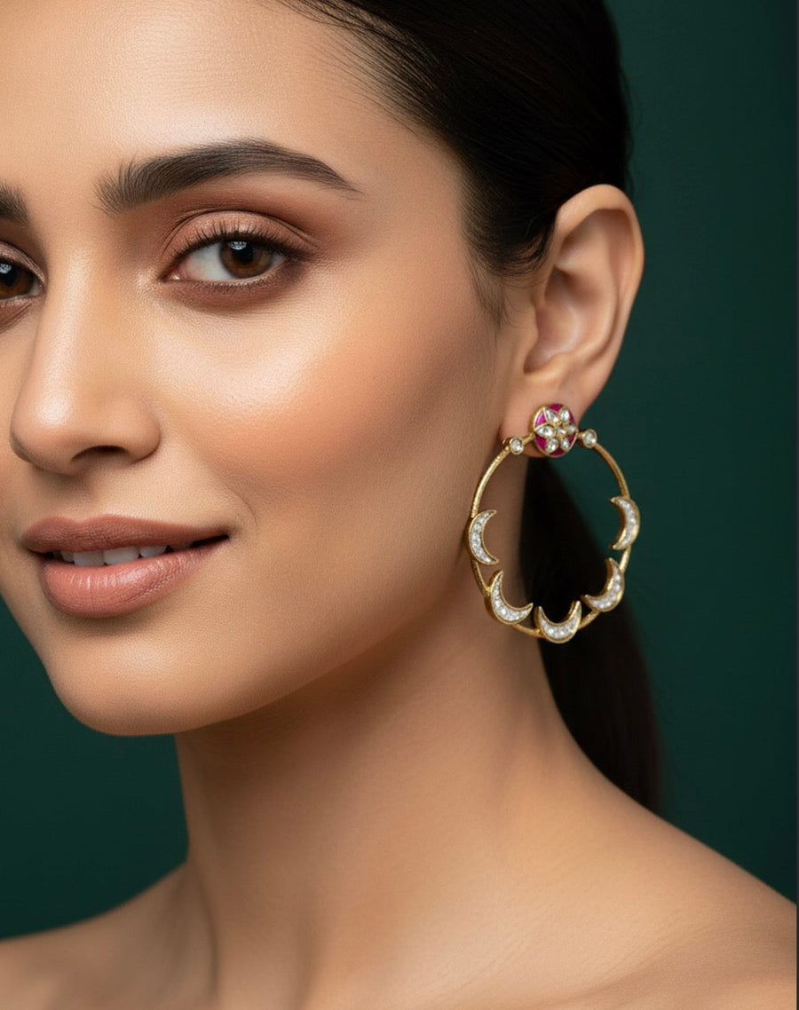 Beautiful Chandbali Earrings