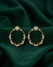 Beautiful Meenakari Chandbali Earrings