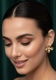 Fancy Stylish Flower Studs