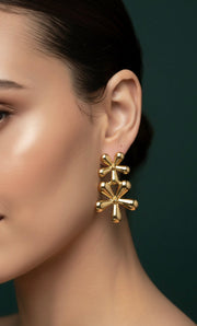 Trendy Design Mini Flower Earrings