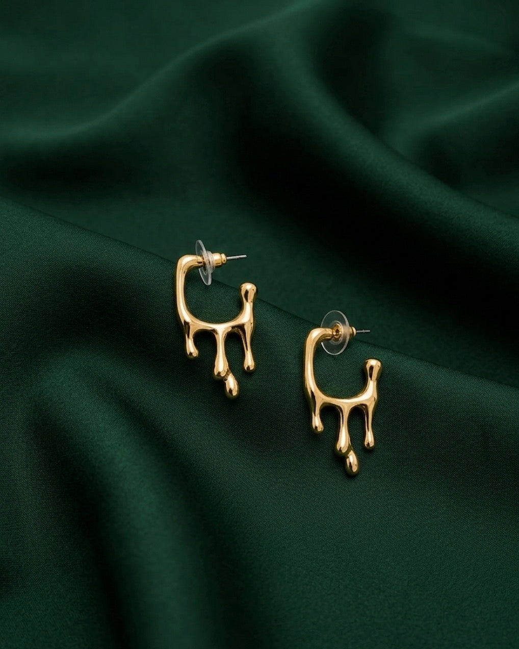 Gold Plated Koren Style Earrings