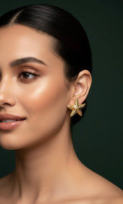Trendy Design Sea Star Studs