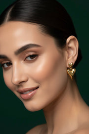 Beautiful Heart Shaped Earrings