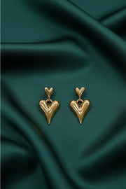 Beautiful Heart Shaped Earrings