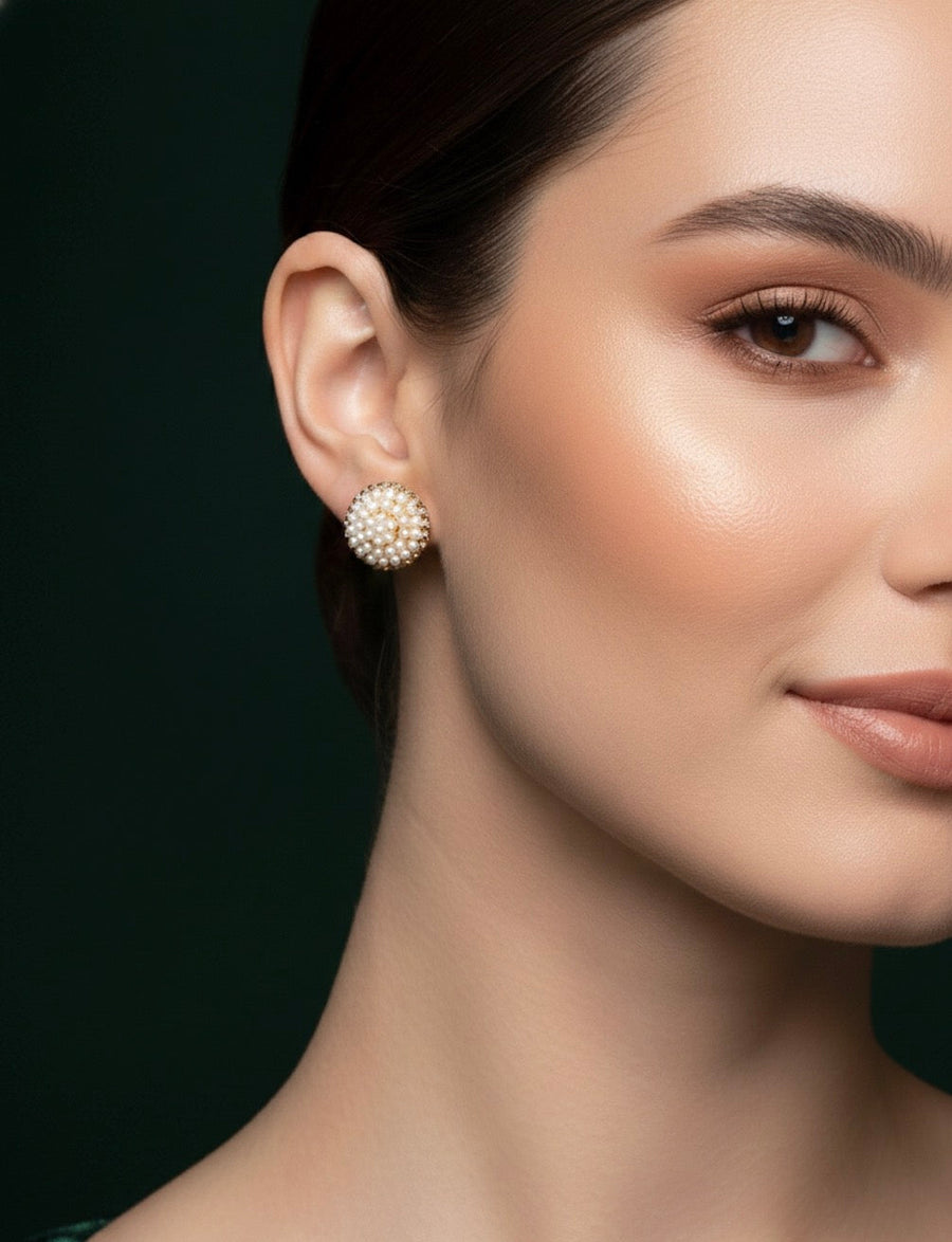 Fancy Artificial Stone Mini Studs
