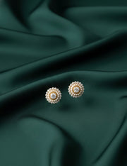 Fancy Beaded Mini Studs