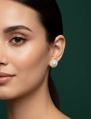 Fancy Pearl & Beaded Mini Studs