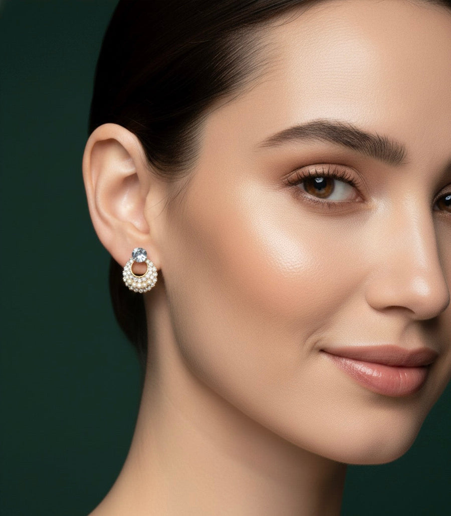 Artificial Beaded Mini Studs
