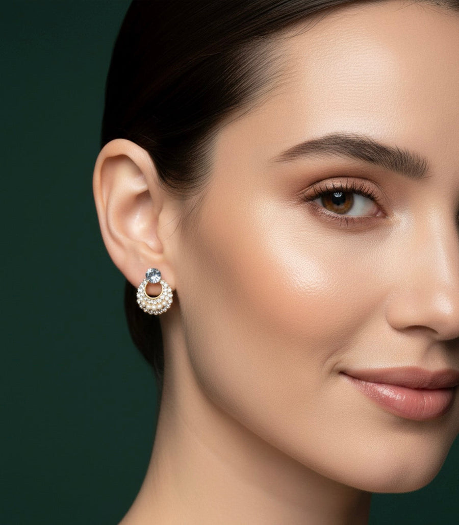 Artificial Beaded Mini Studs