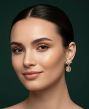 Gold Plated Fancy Earrings