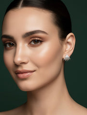 Silver Plated Fancy Studs