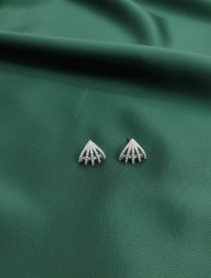 Silver Plated Fancy Studs