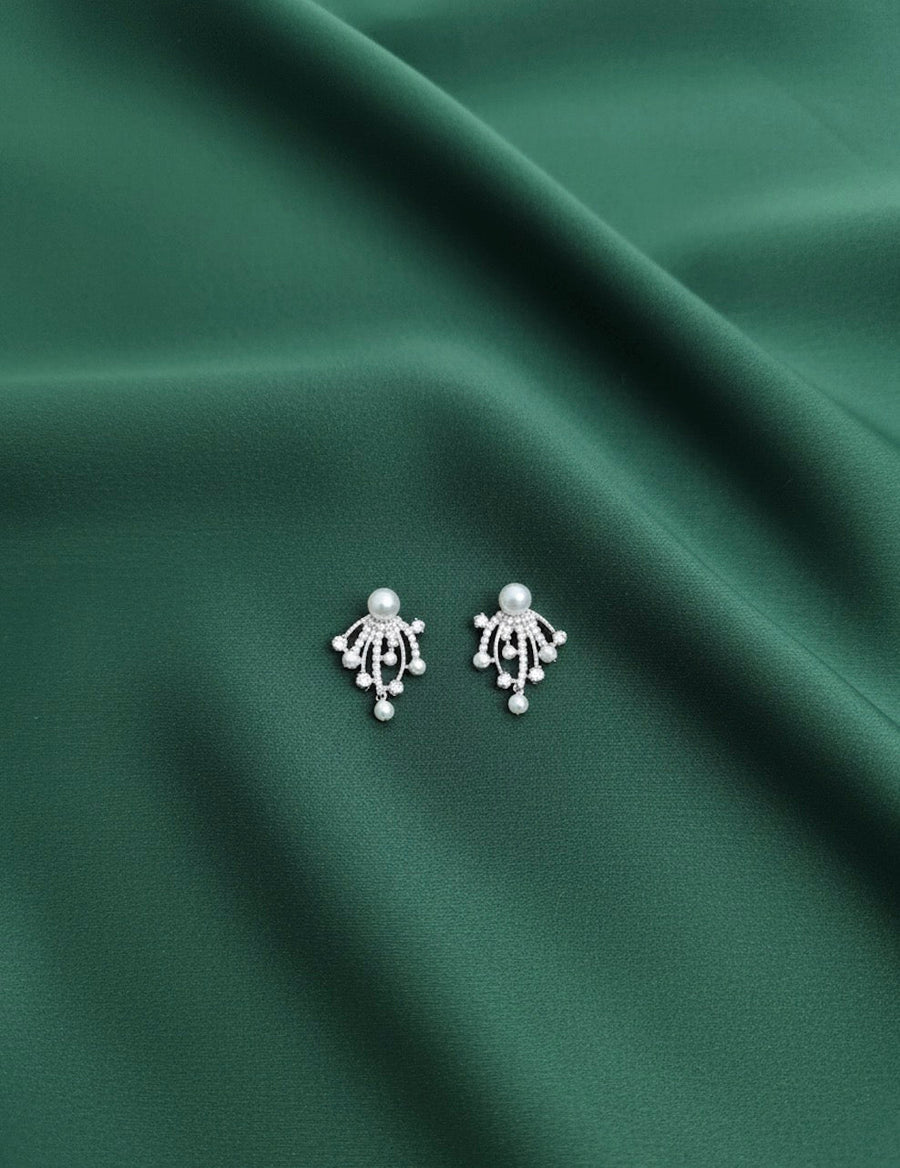 Silver Plated Fancy Studs