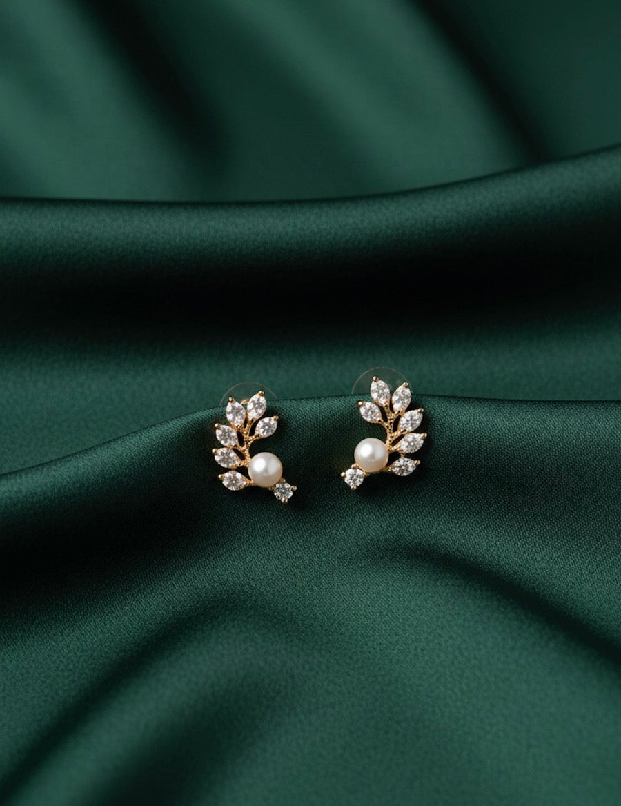 Rose Gold Plated Fancy Studs