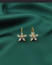 Artificial Beaded Mini Stars Hoops