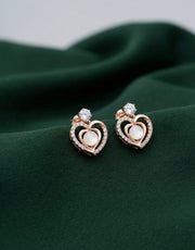 Rose Gold Plated Koren Style Studs