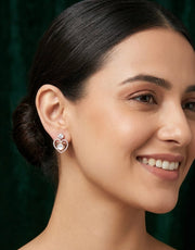Rose Gold Plated Koren Style Studs