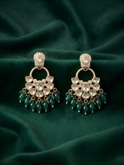 Kundan & Pearl Traditional Ethnic Statement Earrings