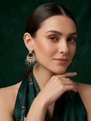 Kundan & Pearl Traditional Ethnic Statement Earrings
