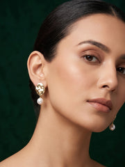 Gold Plated Korean Style Earrings