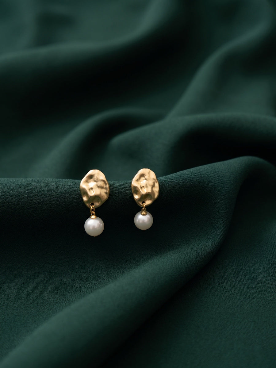 Gold Plated Korean Style Earrings