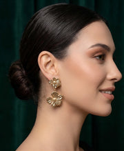 Gold Plated Fancy Earrings