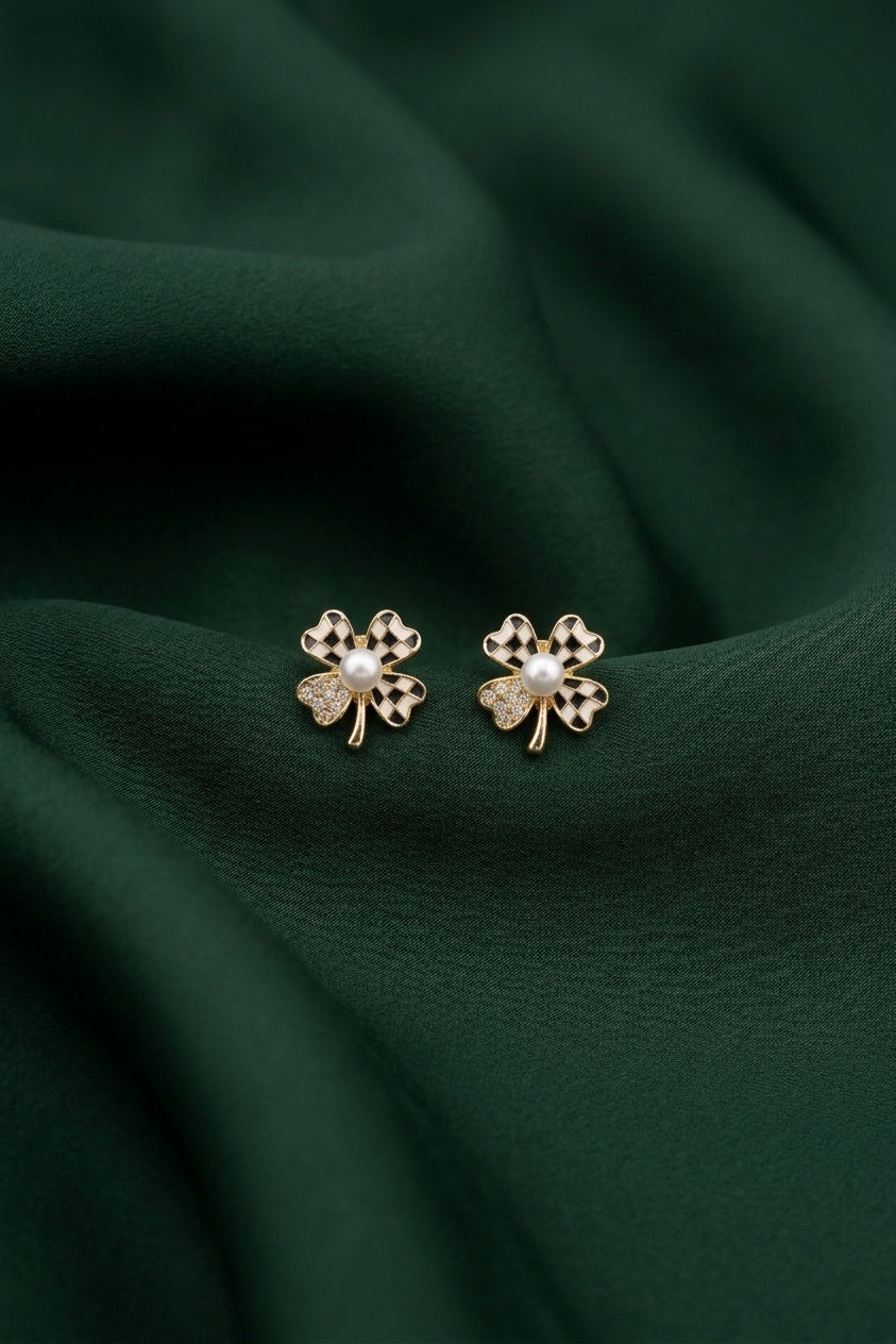 Gold Plated Flower Studs