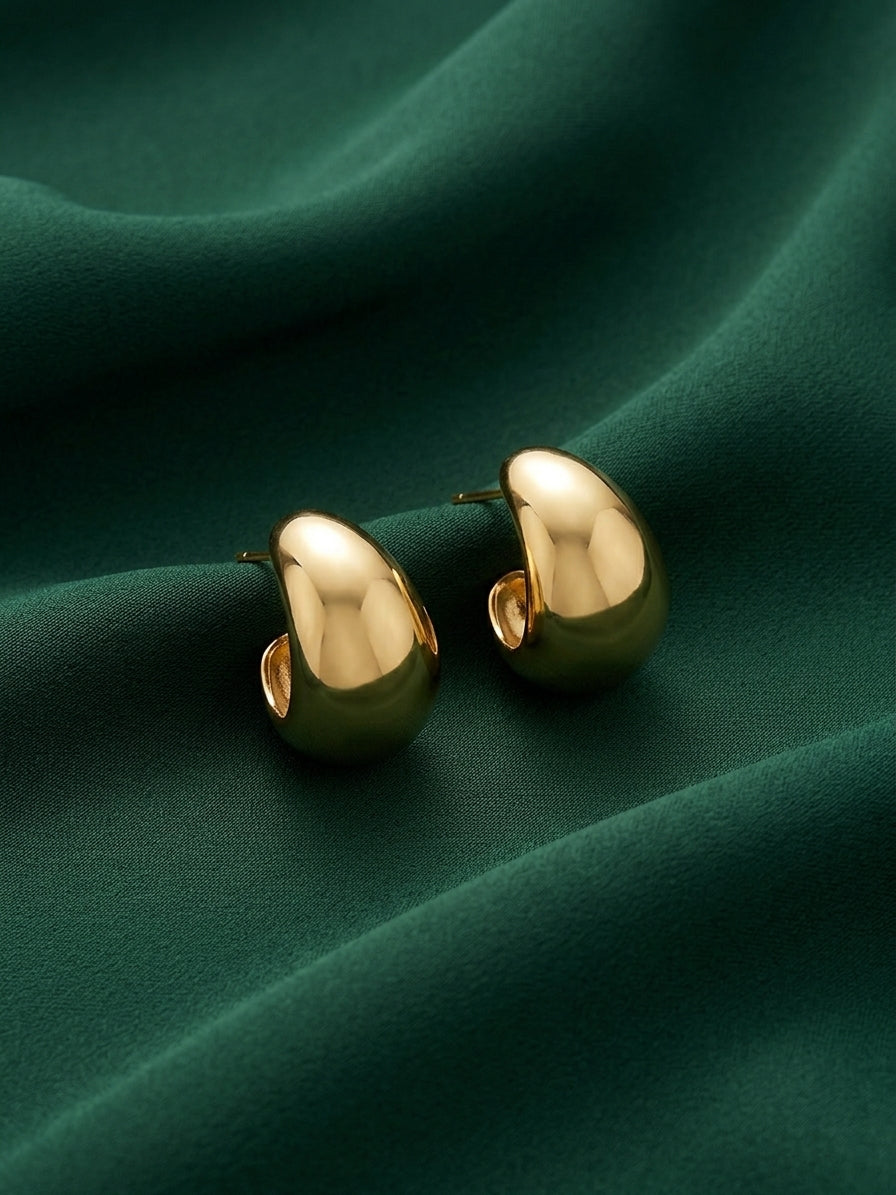 Gold Plated Mini Hoops