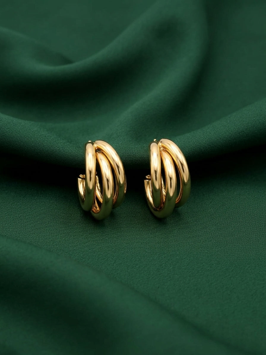 Gold Plated Mini Hoops