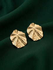 Gold Plated Contemporery Earrings