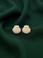 Fancy Beaded Flower Studs