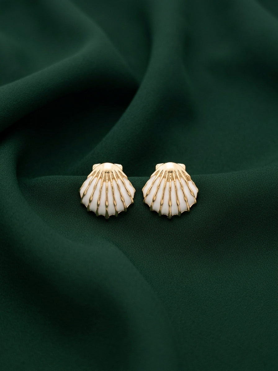 Fancy Beaded Flower Studs