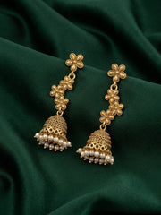 Gold Plated Indo-Western Jhumka