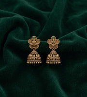 Gold Oxidized Fancy Jhumki