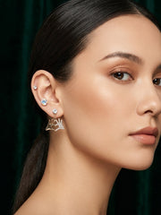 Pack Of 7 Unique-Design Mini Studs For Women